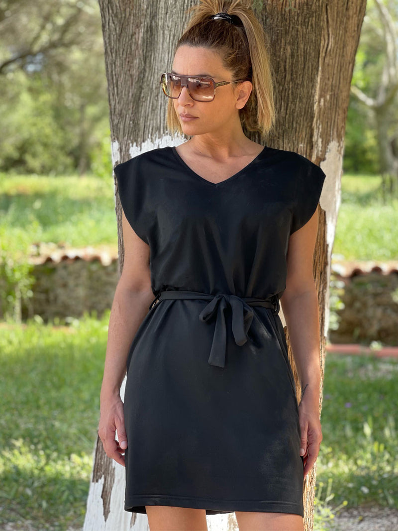 Φόρεμα Mini Μαύρο Casual